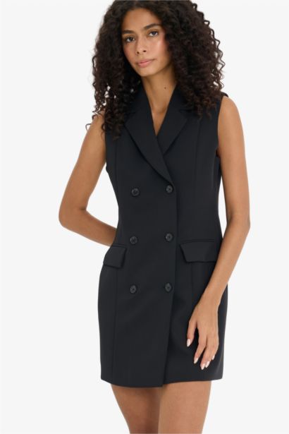 жеңсіз Қысқа жеңді тоқылған көйлек