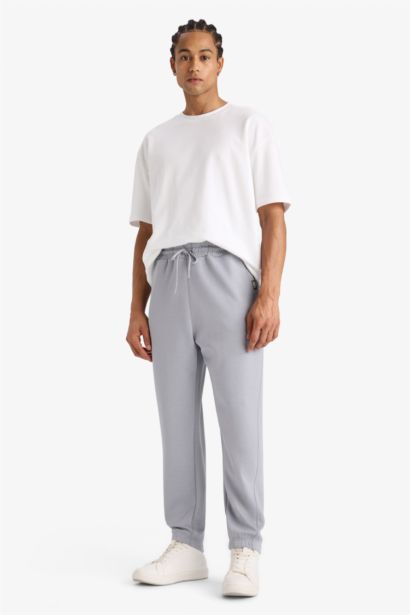 Standard Fit Scuba Fabric Jogger