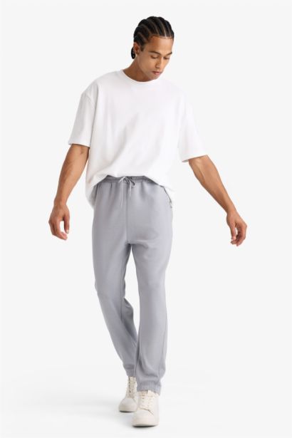 Standard Fit Scuba Fabric Jogger