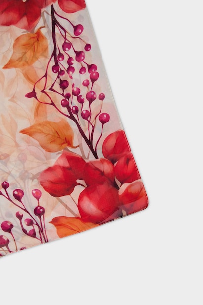Woman Printed Hijab Shawl