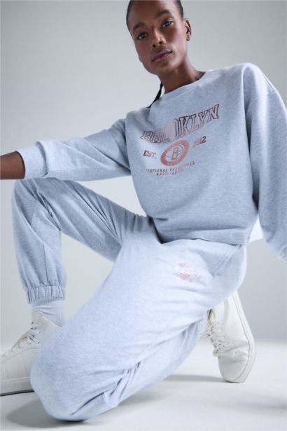 DeFactoFit NBA Brooklyn Nets Sports Sweatshirt