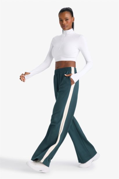 DeFactoFit Wide Leg Wide Leg Modal Sports Trousers