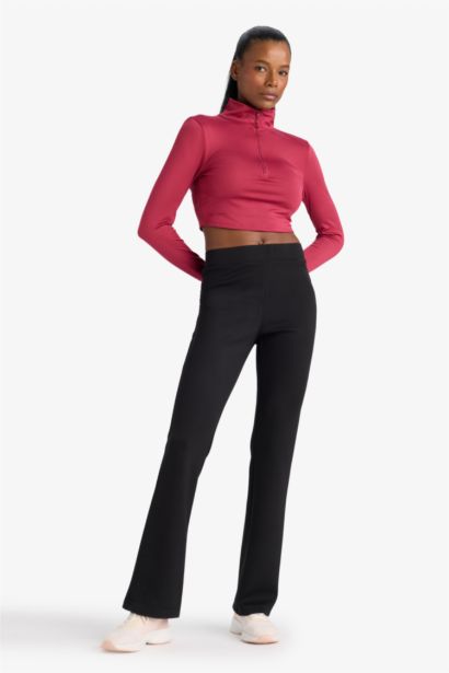 Flare Fit Standard Length Modal Soft Touch Trousers