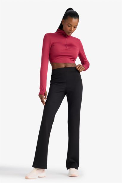 Flare Fit Standard Length Modal Soft Touch Trousers