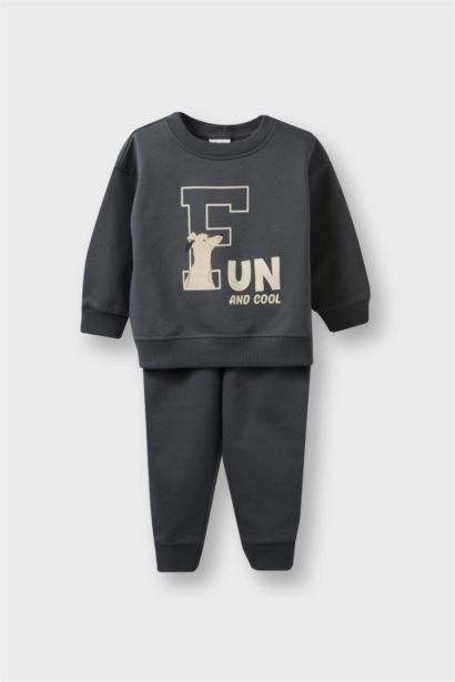 Baby Boy Animal Print Thin Fabric 2 Piece Set