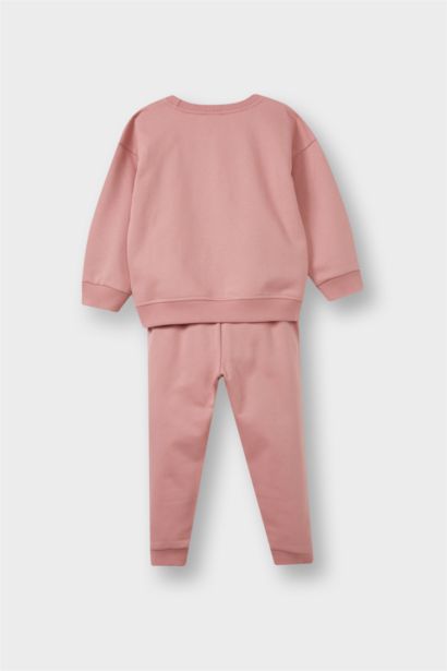 Baby Girl Soft Sweatshirt Sweatpants 2 Piece Set