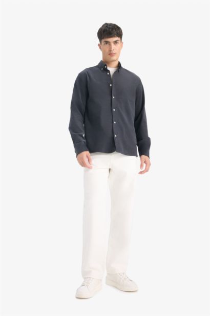 %100 Pamuk Kadife Gömlek