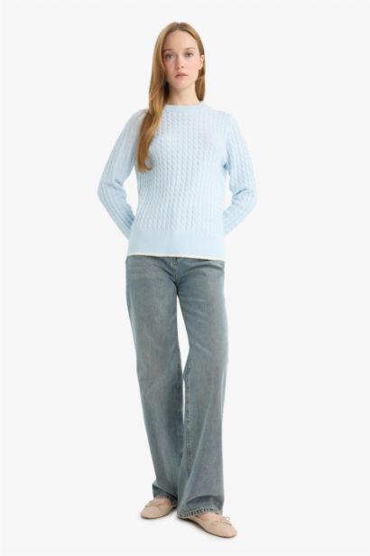 Regular Fit Crew Neck Pullover