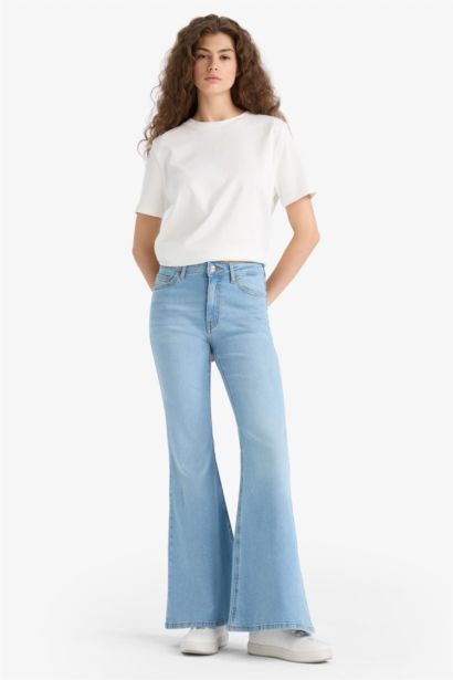 Mia Flare Fit High Waist Long Jeans