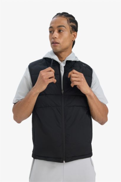DeFactoFit Slim Fit Waterproof Zippered Puffer Vest