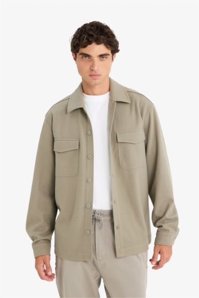 جاكيت قميص قصة عادية