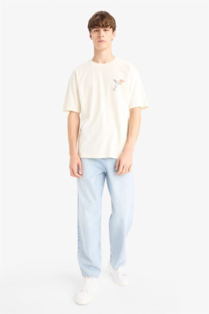 Cotton Looney Tunes Boxy Fit T-Shirt