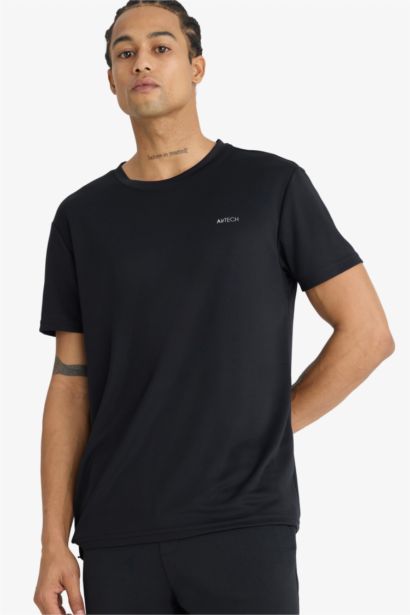 T-shirt de sport col rond respirant à séchage rapide de DeFactoFit