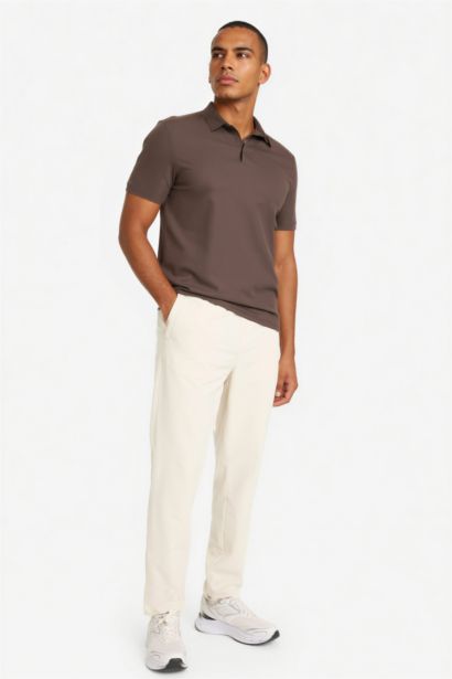 Standard Fit Sports Polo T-shirt