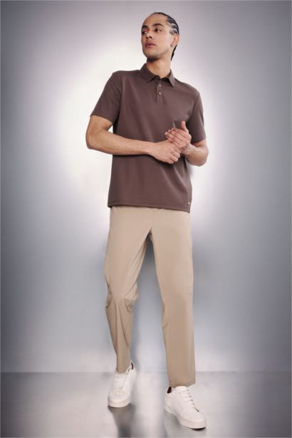 Standard Fit Sports Polo T-shirt