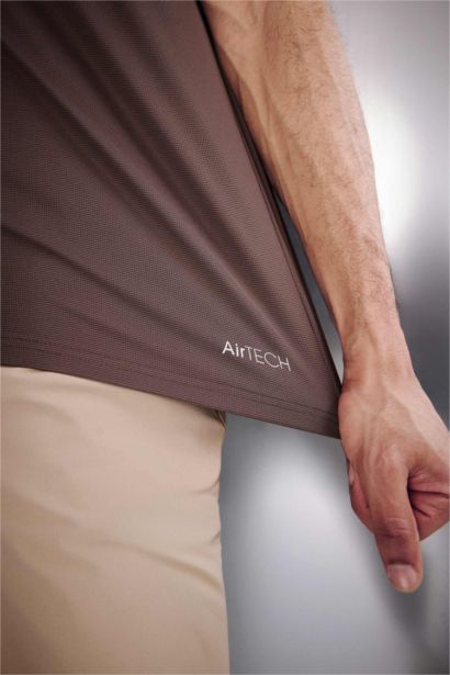 Standard Fit Sports Polo T-shirt