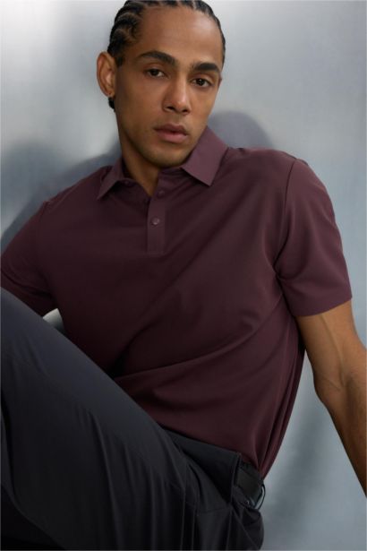 Standard Fit Sports Short Sleeve Polo T-shirt