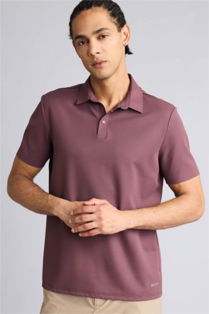 Standard Fit Sports Short Sleeve Polo T-shirt