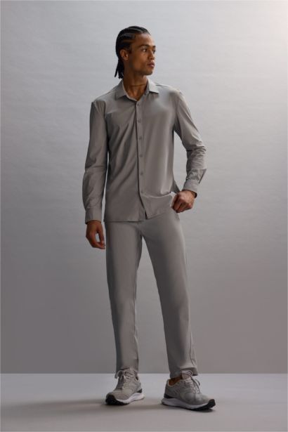 قميص سليم فيت نص كم من DeFactoFit