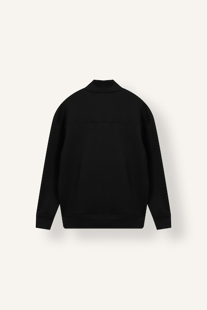 Boxy Fit Scuba Fabric Sweatshirt
