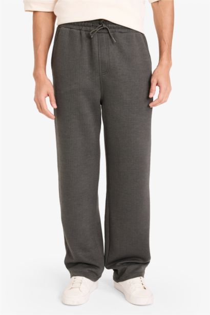 بنطرون وايد ليج برجل واسع بجيب