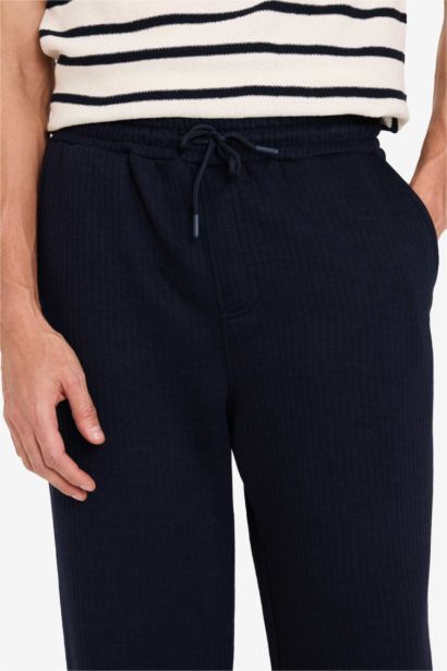 Wide Leg Pocketed Sports Pants