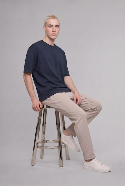 Relaxed Fit with Pockets Wide Leg Trousers