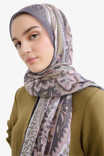 Woman Voile Hijab Shawl