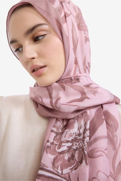 Woman Crepe Modest Shawl