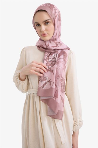 Woman Crepe Modest Shawl