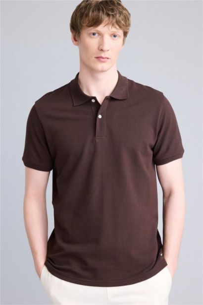 تيشيرت بولو نص ردن قطن 100%