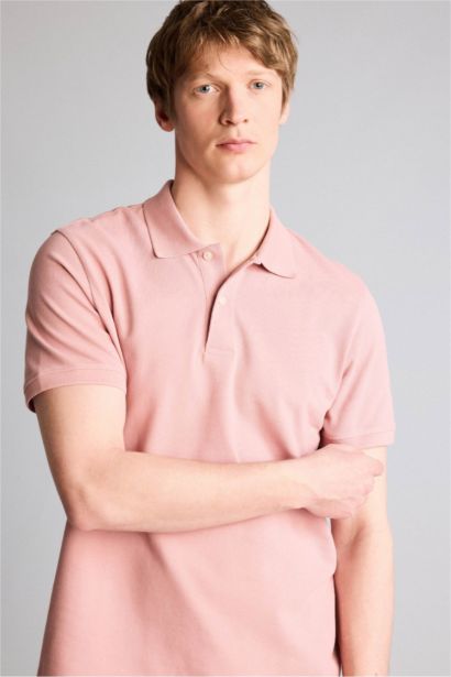Man Short Sleeve Polo T-Shirt
