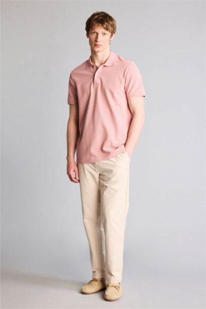 Man Short Sleeve Polo T-Shirt