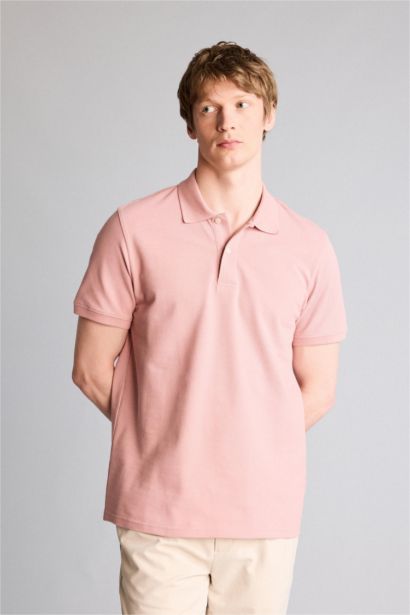 Man Short Sleeve Polo T-Shirt