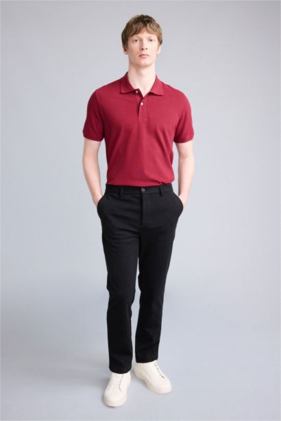 Man Short Sleeve Polo T-Shirt