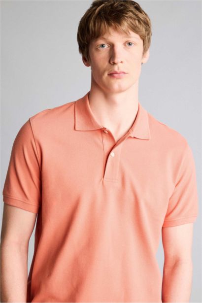 Man Short Sleeve Polo T-Shirt