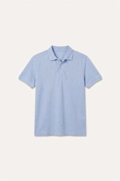 %100 Pamuk Polo Tişört