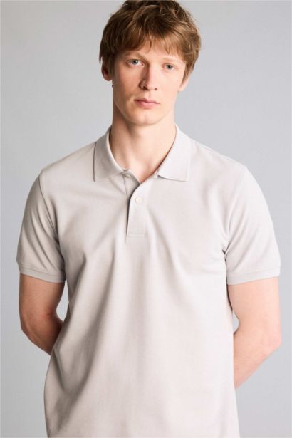 Man Short Sleeve Polo T-Shirt