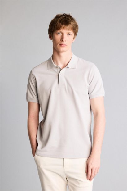 Man Short Sleeve Polo T-Shirt