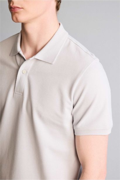 Man Short Sleeve Polo T-Shirt