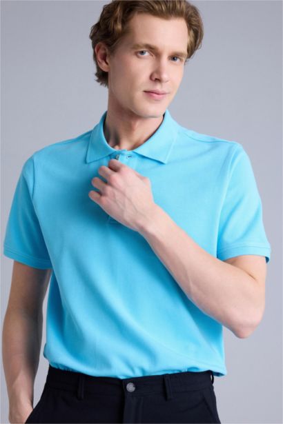 Man Short Sleeve Polo T-Shirt