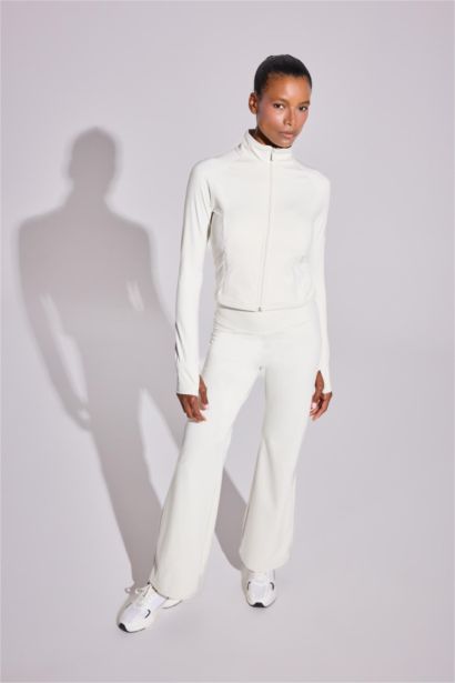 Wide Leg Shaping High Waist Soft Touch Sports Sweatpants