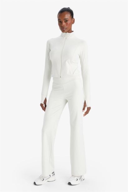 Wide Leg Shaping High Waist Soft Touch Sports Sweatpants