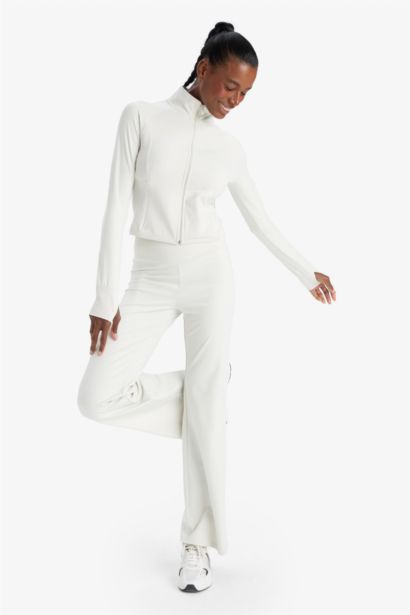 Wide Leg Shaping High Waist Soft Touch Sports Sweatpants