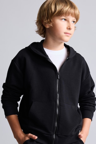 New Regular Fit Hooded Cardigan