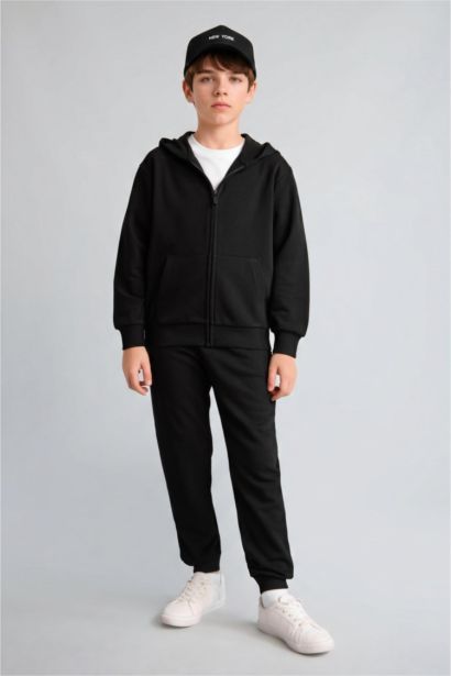 New Regular Fit Hooded Cardigan