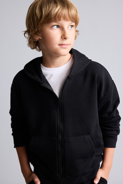 New Regular Fit Hooded Cardigan