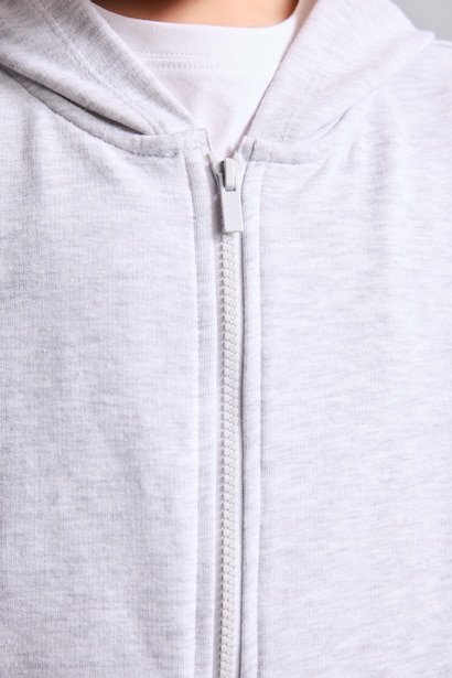 New Regular Fit Hooded Cardigan