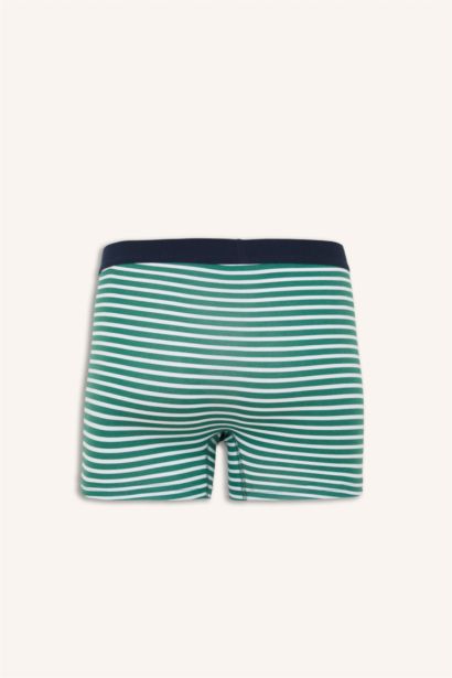 Regular Fıt Çizgili 3'lü Boxer