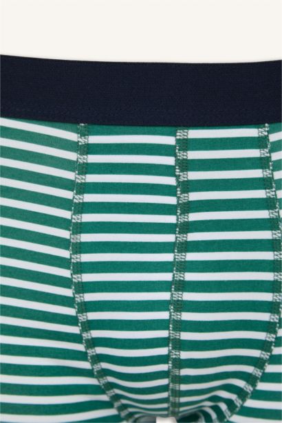 Regular Fıt Çizgili 3'lü Boxer